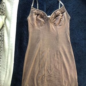 Guess Tan/gray dress